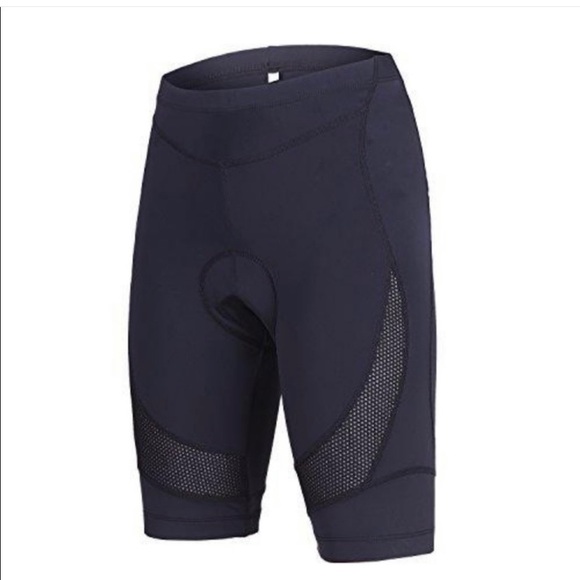NWT Beroy Cycling Bike Shorts 3D Padded Gel Black L Large - Picture 3 of 9